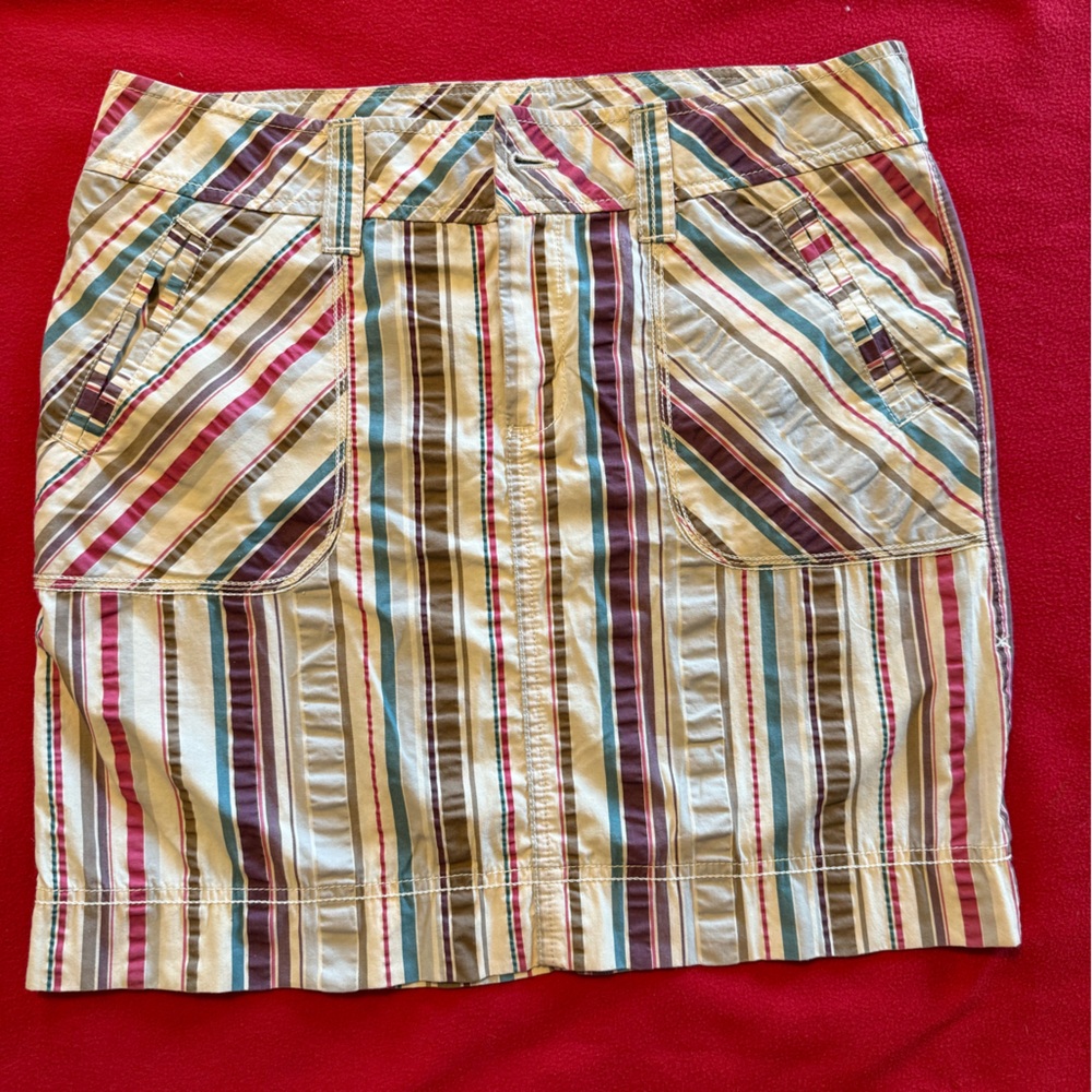 Eddie Bauer Multicolor Striped skirt